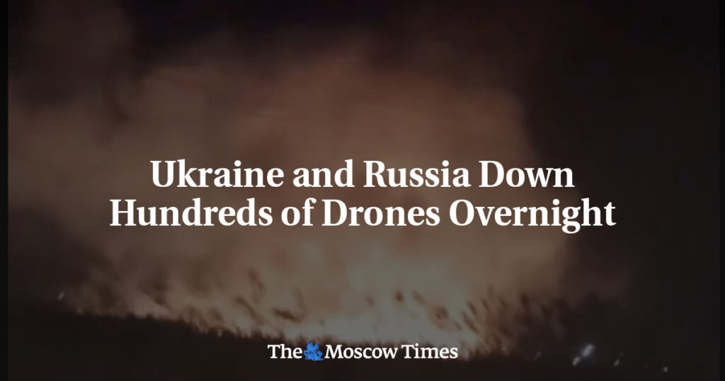 Сотни дронов были сбиты в ночное время Украиной и Россией Сотни дронов были сбиты в ночное время Украиной и Россией
