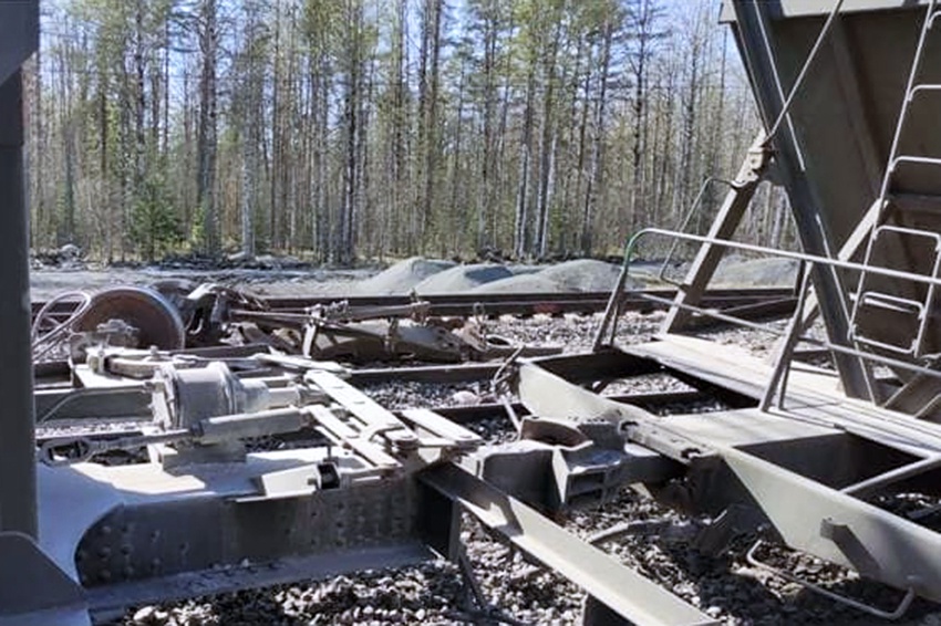 В Амурской области столкнулись грузовые поезда В Амурской области столкнулись грузовые поезда