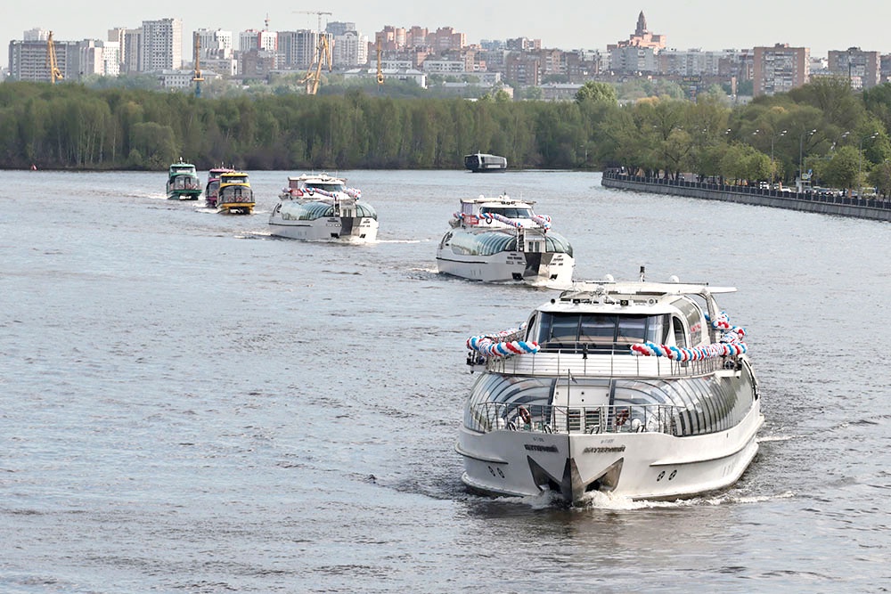 На Москве-реке открылась летняя навигация На Москве-реке открылась летняя навигация