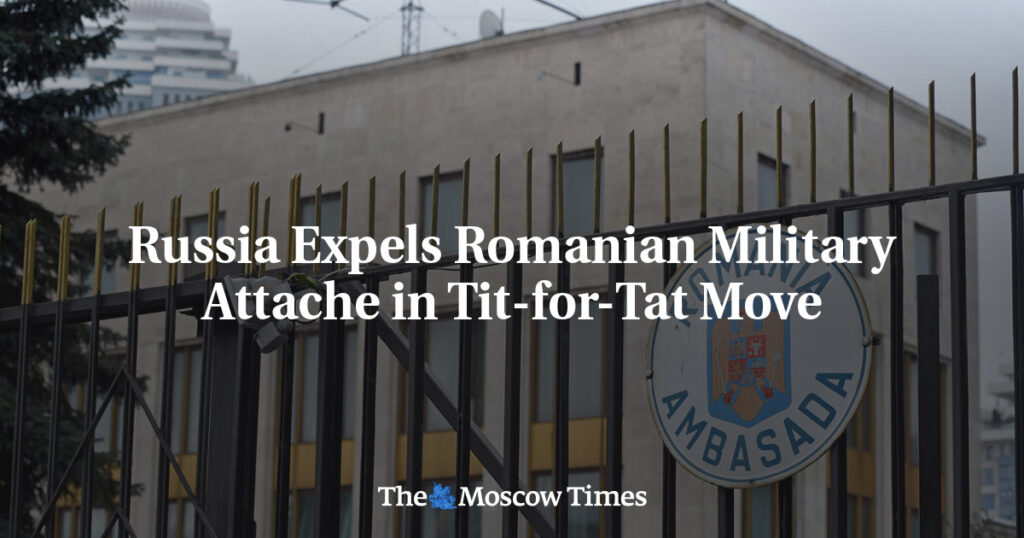 Россия высылает румынского военного атташе в ответной мере Россия высылает румынского военного атташе в ответной мере