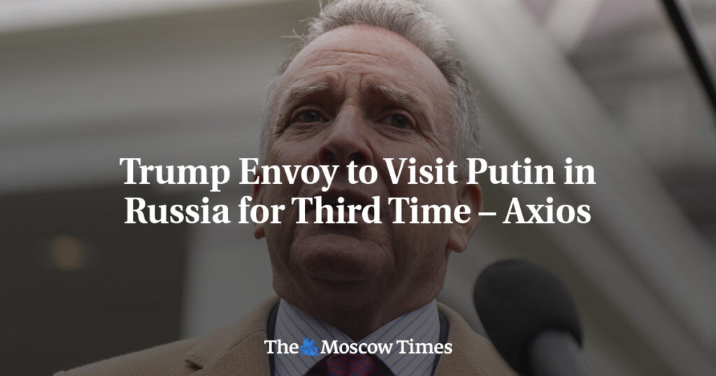 Посланник Трампа в третий раз посетит Путина в России – Axios Посланник Трампа в третий раз посетит Путина в России – Axios