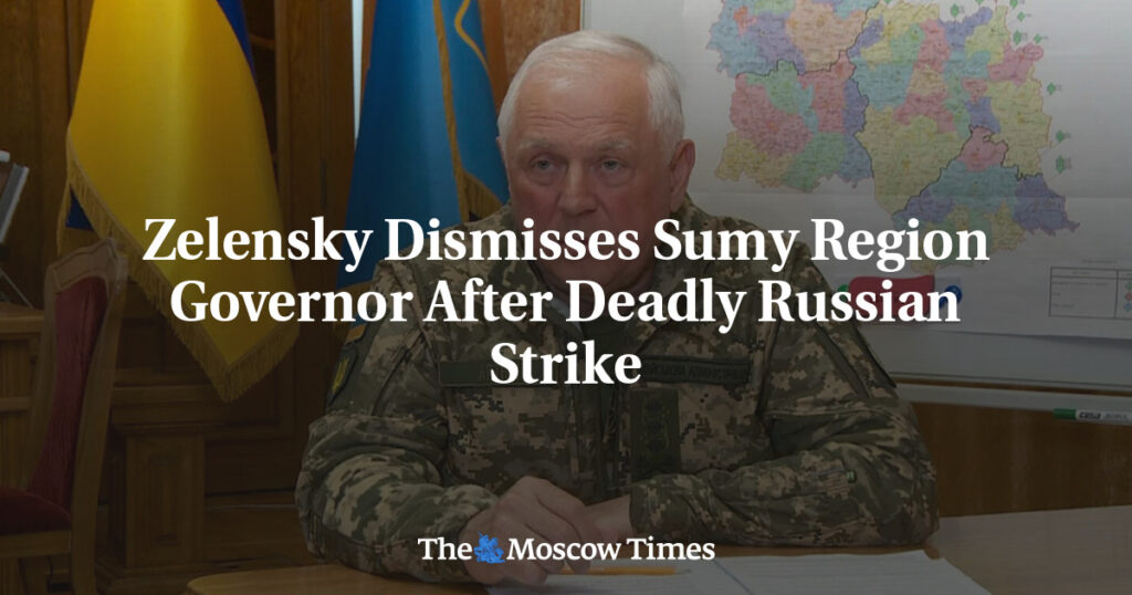 Зеленский отправил в отставку губернатора Сумской области после смертельного удара России Зеленский отправил в отставку губернатора Сумской области после смертельного удара России