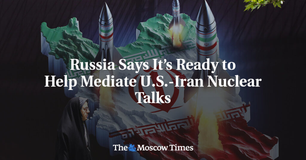 Россия заявила о готовности помочь в посредничестве на ядерных переговорах США и Ирана Россия заявила о готовности помочь в посредничестве на ядерных переговорах США и Ирана