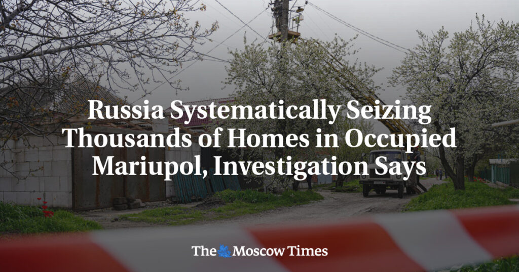 Расследование: Россия систематически изымает тысячи домов в оккупированном Мариуполе Расследование: Россия систематически изымает тысячи домов в оккупированном Мариуполе