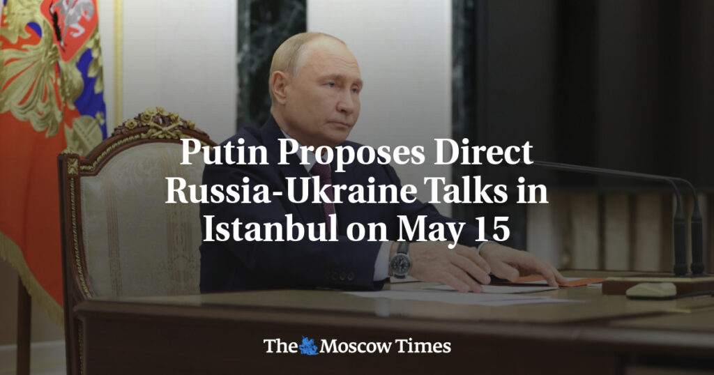 Путин предложил провести прямые переговоры между Россией и Украиной на следующей неделе Путин предложил провести прямые переговоры между Россией и Украиной на следующей неделе