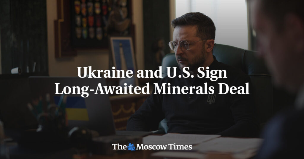 Украина и США подписали долгожданное соглашение о полезных ископаемых Украина и США подписали долгожданное соглашение о полезных ископаемых