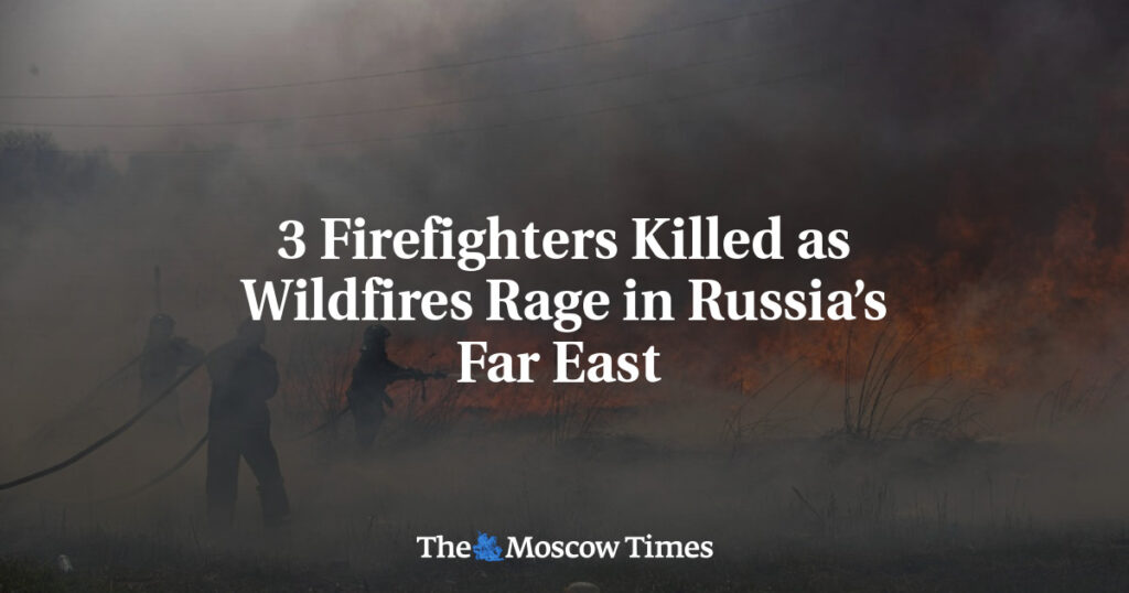 На Дальнем Востоке России бушуют лесные пожары, погибли трое пожарных На Дальнем Востоке России бушуют лесные пожары, погибли трое пожарных