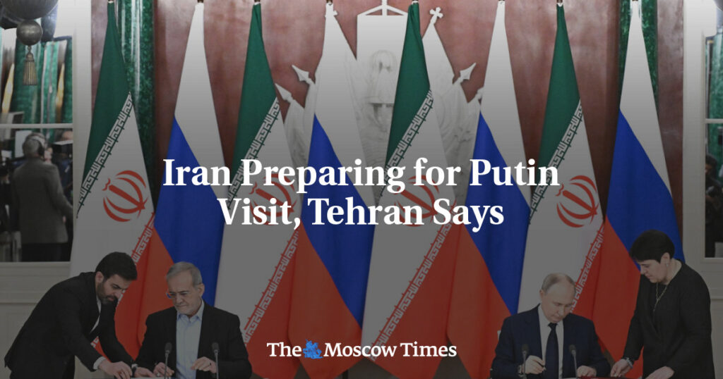 Иран готовится к визиту Путина, заявили в Тегеране Иран готовится к визиту Путина, заявили в Тегеране