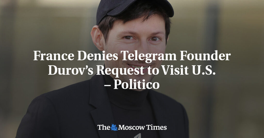 Франция отказала основателю Telegram Дурову в просьбе посетить США – Politico Франция отказала основателю Telegram Дурову в просьбе посетить США – Politico