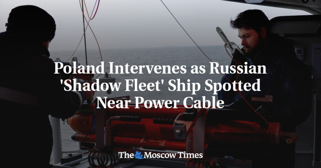 Польша вмешивается после обнаружения корабля из российской «теневой флотилии» у линии электропередачи Польша вмешивается после обнаружения корабля из российской «теневой флотилии» у линии электропередачи