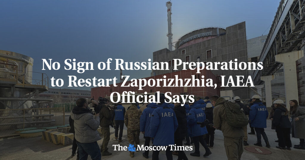 Признаков подготовки России к перезапуску Запорожской АЭС не обнаружено, заявляет представитель МАГАТЭ Признаков подготовки России к перезапуску Запорожской АЭС не обнаружено, заявляет представитель МАГАТЭ