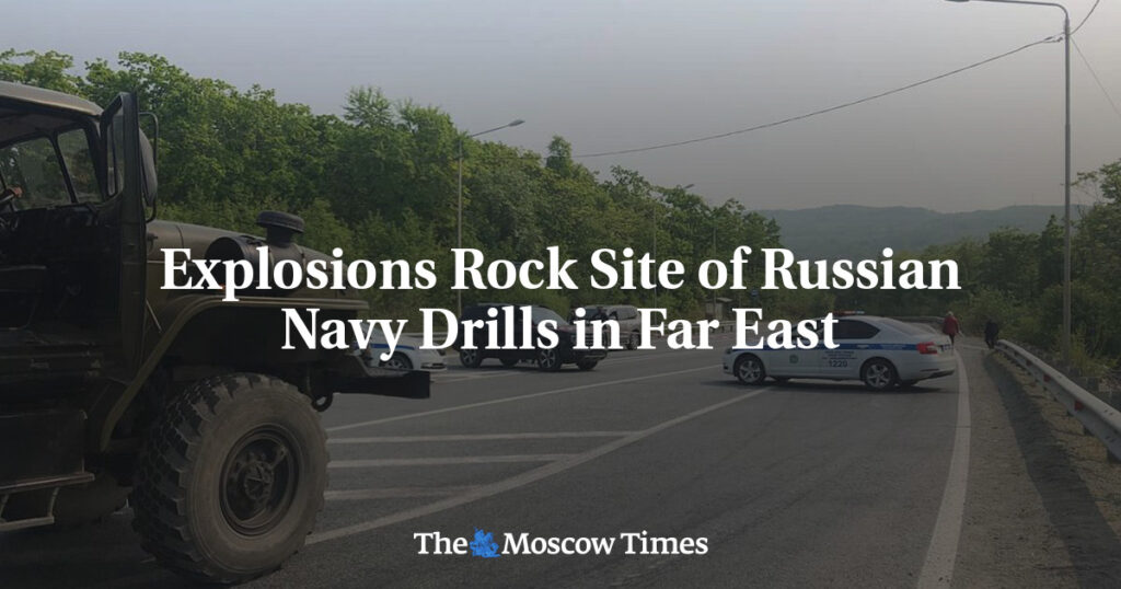 Взрывы на месте учений ВМФ России на Дальнем Востоке Взрывы на месте учений ВМФ России на Дальнем Востоке
