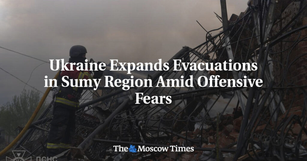 Украина расширяет эвакуацию в Сумской области на фоне опасений наступления Украина расширяет эвакуацию в Сумской области на фоне опасений наступления