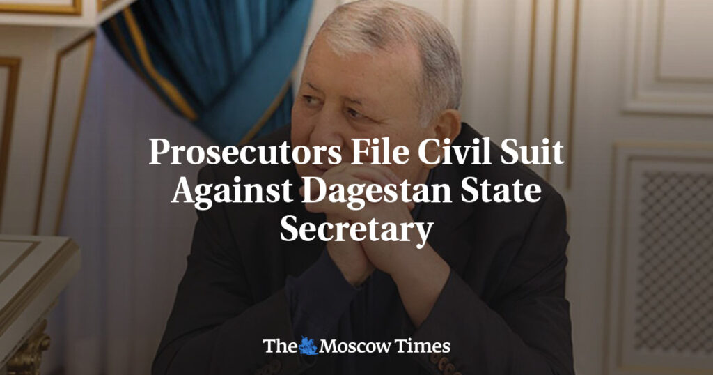 Прокуратура подала гражданский иск против государственного секретаря Дагестана Прокуратура подала гражданский иск против государственного секретаря Дагестана