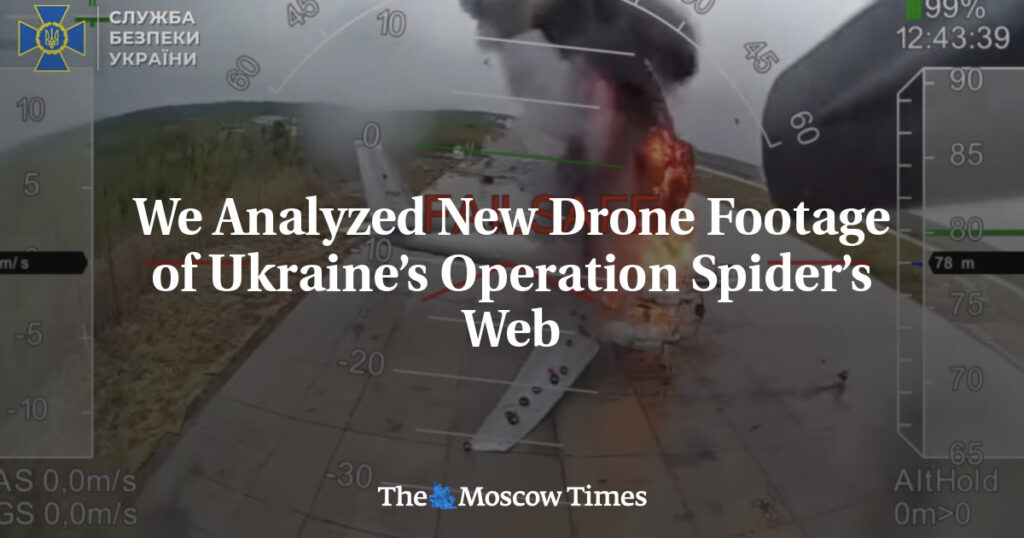 Анализ нового видео с дронов операции “Паучья сеть” в Украине Анализ нового видео с дронов операции “Паучья сеть” в Украине