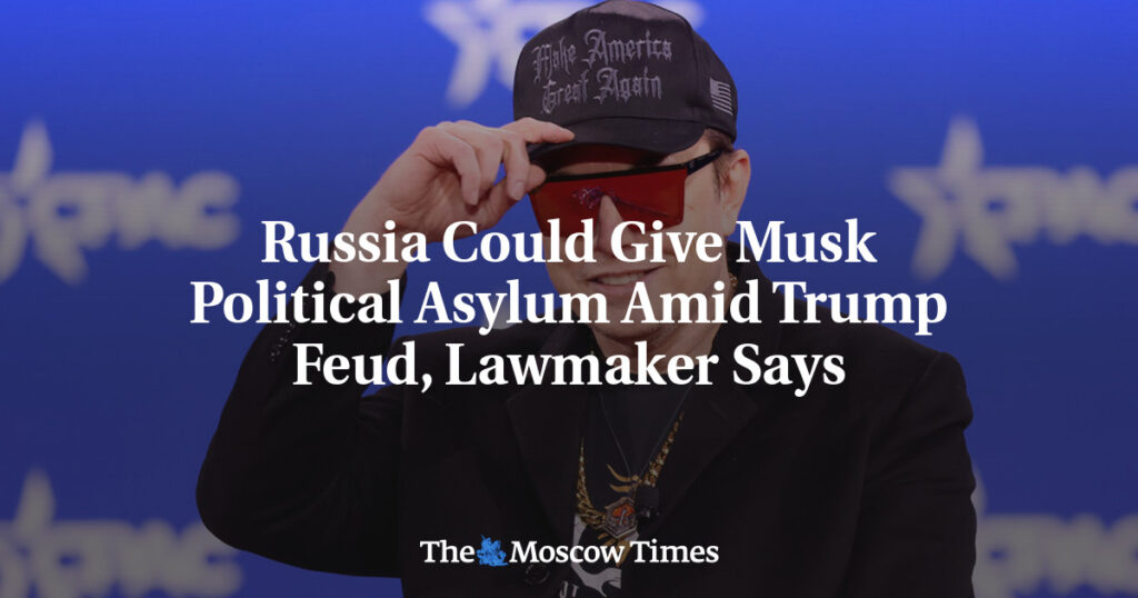 Российский депутат заявил, что Россия может предоставить Маску политическое убежище на фоне конфликта с Трампом Российский депутат заявил, что Россия может предоставить Маску политическое убежище на фоне конфликта с Трампом