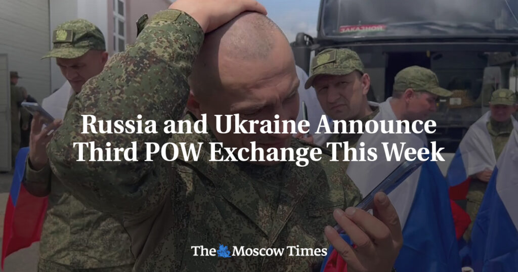 Россия и Украина объявили о третьем обмене военнопленными на этой неделе Россия и Украина объявили о третьем обмене военнопленными на этой неделе