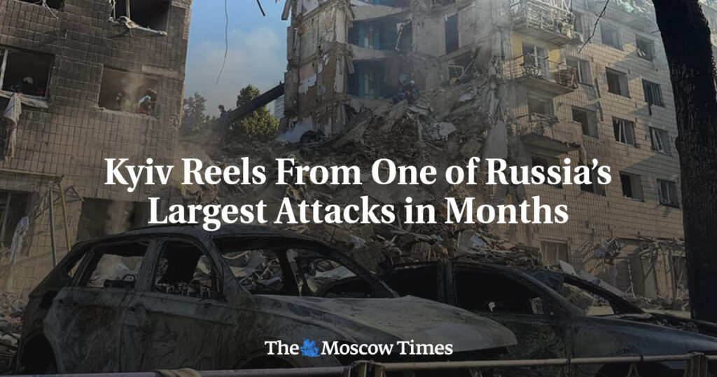 Киев Потрясен Одной из Крупнейших Атак России за Последние Месяцы Киев Потрясен Одной из Крупнейших Атак России за Последние Месяцы