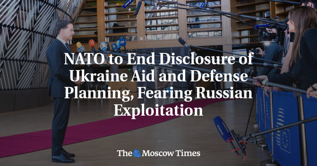 НАТО прекратит раскрытие информации о помощи Украине и планах обороны из-за опасений эксплуатации Россией НАТО прекратит раскрытие информации о помощи Украине и планах обороны из-за опасений эксплуатации Россией