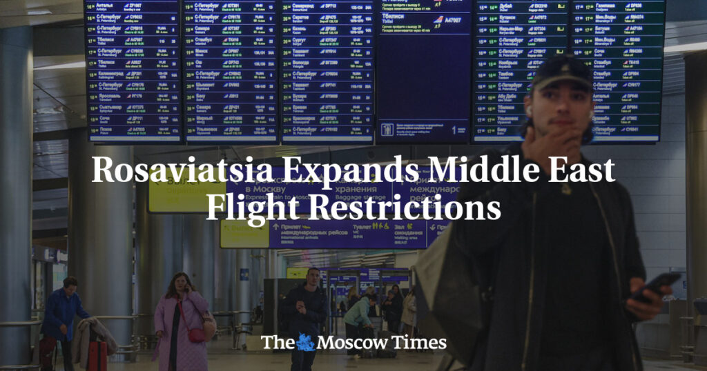 Росавиация расширяет ограничения на полеты на Ближний Восток Росавиация расширяет ограничения на полеты на Ближний Восток