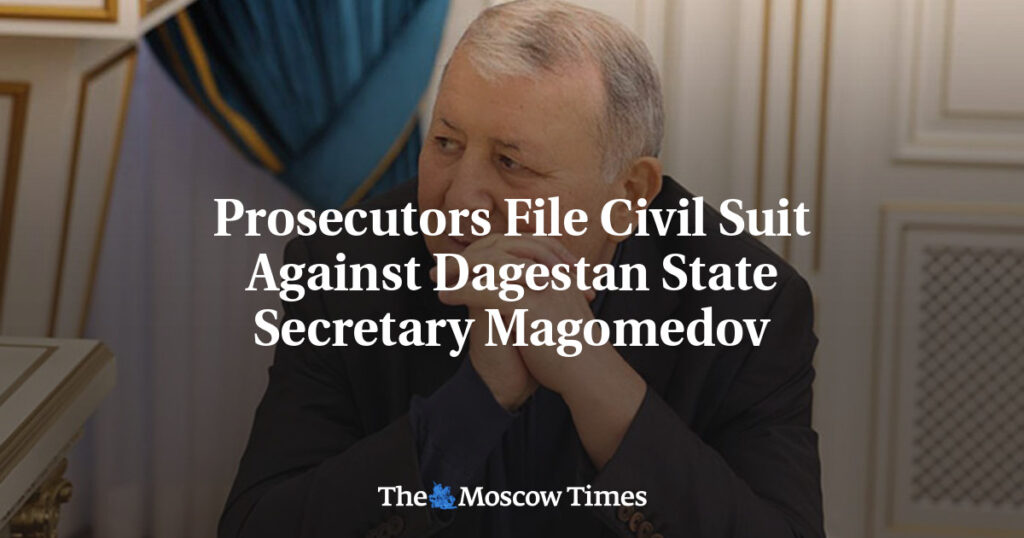 Прокуратура подала гражданский иск против государственного секретаря Дагестана Магомедова