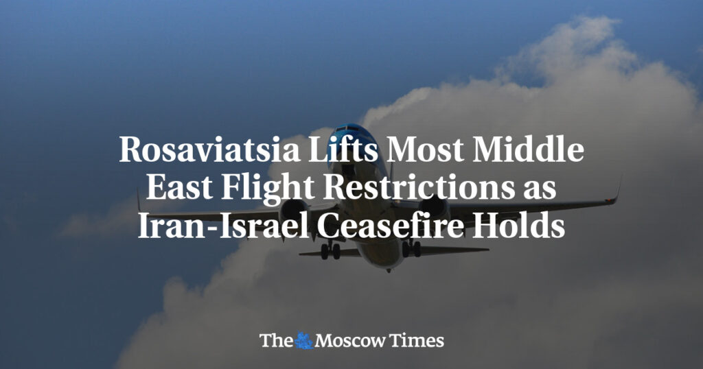 Росавиация снимает большинство ограничений на полеты на Ближнем Востоке благодаря перемирию между Ираном и Израилем Росавиация снимает большинство ограничений на полеты на Ближнем Востоке благодаря перемирию между Ираном и Израилем