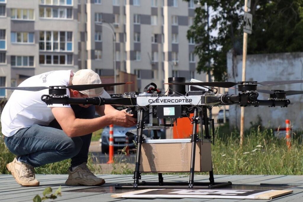 Нижний Новгород тестирует доставку товаров с помощью дронов Нижний Новгород тестирует доставку товаров с помощью дронов