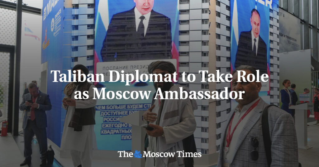 Дипломат Талибана займет пост посла в Москве Дипломат Талибана займет пост посла в Москве