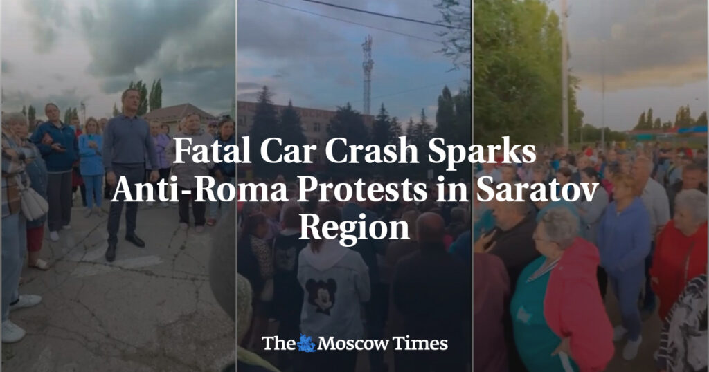Смертельное ДТП вызвало протесты против цыган в Саратовской области Смертельное ДТП вызвало протесты против цыган в Саратовской области