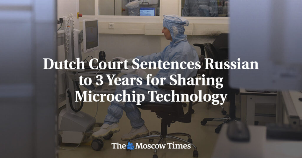 Голландский суд приговорил россиянина к 3 годам за передачу технологий микрочипов Голландский суд приговорил россиянина к 3 годам за передачу технологий микрочипов