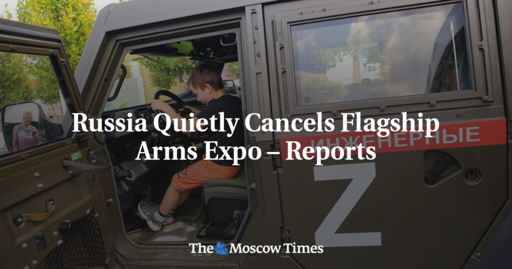 Россия тихо отменяет главную выставку вооружений – СМИ Россия тихо отменяет главную выставку вооружений – СМИ