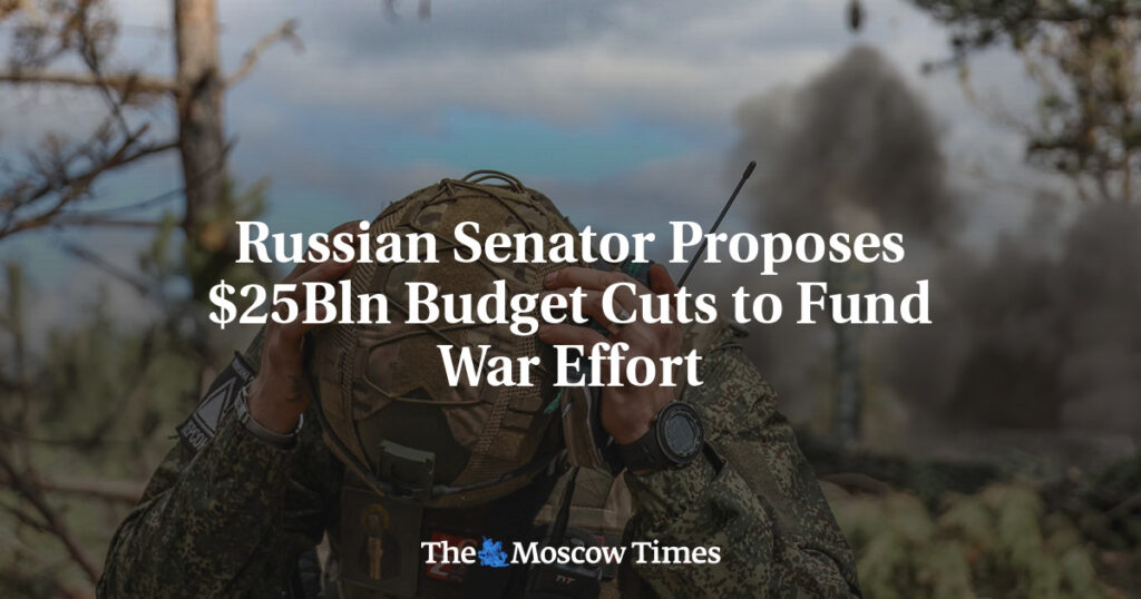 Российский сенатор предложил сократить бюджет на млрд для финансирования военных действий Российский сенатор предложил сократить бюджет на млрд для финансирования военных действий