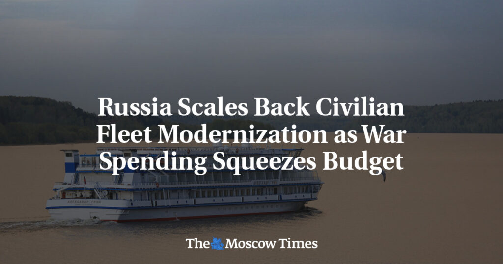Россия сокращает модернизацию гражданского флота из-за увеличения военных расходов Россия сокращает модернизацию гражданского флота из-за увеличения военных расходов