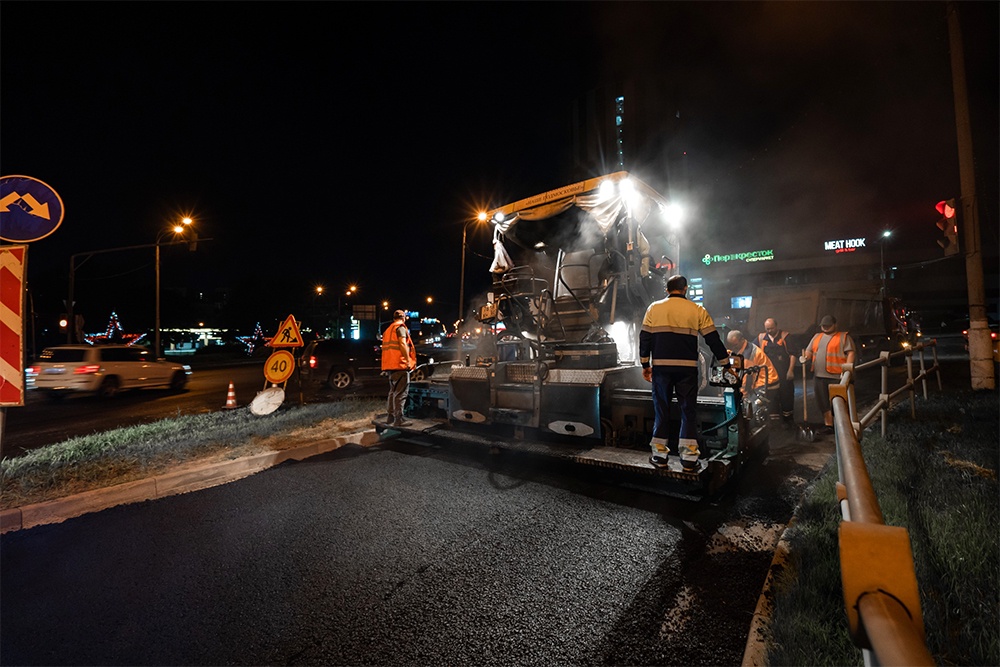 Работают ночами. Как обстоят дела с ремонтом дорог в Подмосковье Работают ночами. Как обстоят дела с ремонтом дорог в Подмосковье