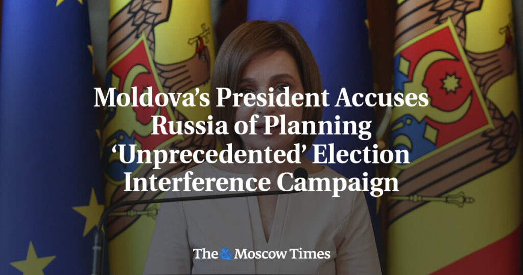 Президент Молдовы обвиняет Россию в планировании беспрецедентного вмешательства в выборы Президент Молдовы обвиняет Россию в планировании беспрецедентного вмешательства в выборы