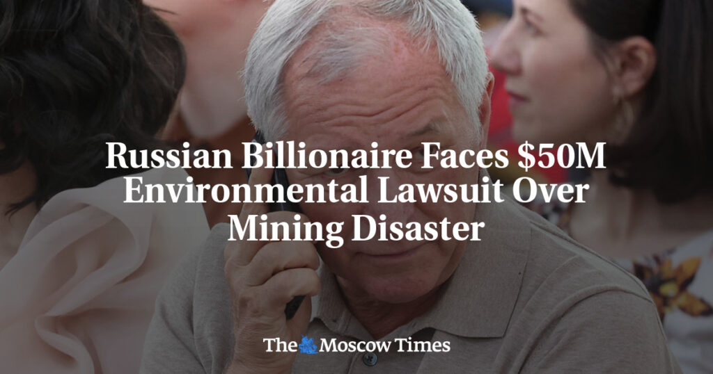 Российскому миллиардеру предъявлен иск на млн из-за экологической катастрофы, связанной с добычей полезных ископаемых Российскому миллиардеру предъявлен иск на млн из-за экологической катастрофы, связанной с добычей полезных ископаемых