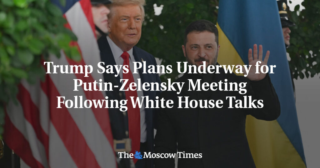 Трамп Заявляет о Подготовке Встречи Путина и Зеленского после Переговоров в Белом Доме Трамп Заявляет о Подготовке Встречи Путина и Зеленского после Переговоров в Белом Доме