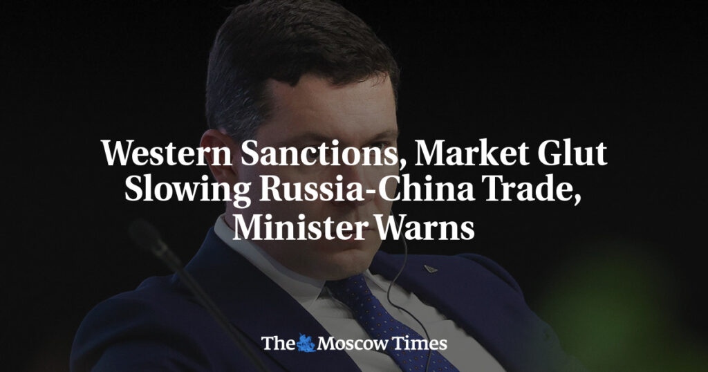 Запасы на рынке и западные санкции замедляют торговлю между Россией и Китаем, предупреждает министр Запасы на рынке и западные санкции замедляют торговлю между Россией и Китаем, предупреждает министр