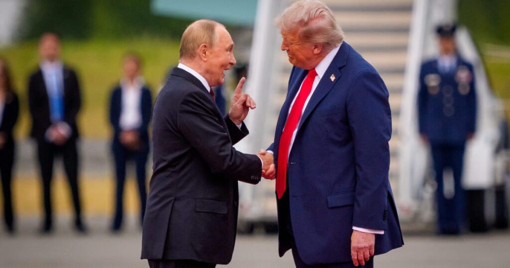 Триумф Путина на Аляске Триумф Путина на Аляске