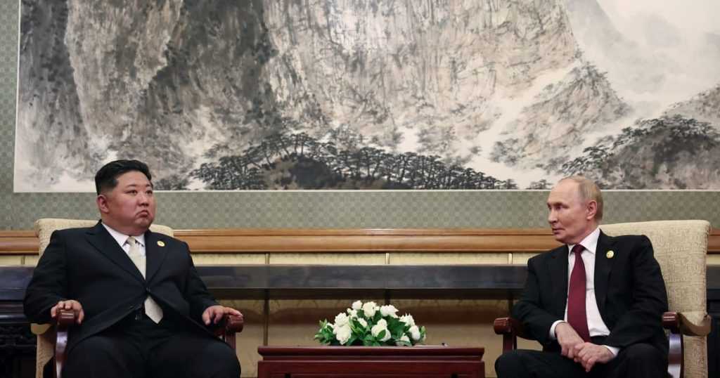 Ким Чен Ын обещает сделать «все возможное, чтобы помочь России» Ким Чен Ын обещает сделать «все возможное, чтобы помочь России»