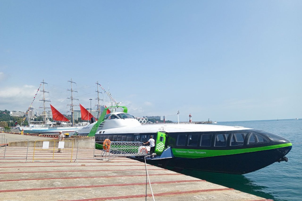 Комета” начала первый регулярный маршрут из Сочи в Сухум – Российская газета. Комета” начала первый регулярный маршрут из Сочи в Сухум – Российская газета.