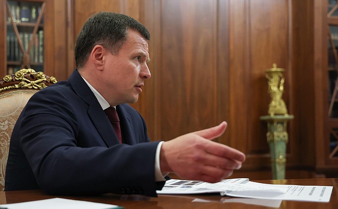 Переговоры с руководителем «Роснано» Сергеем Куликовым Переговоры с руководителем «Роснано» Сергеем Куликовым