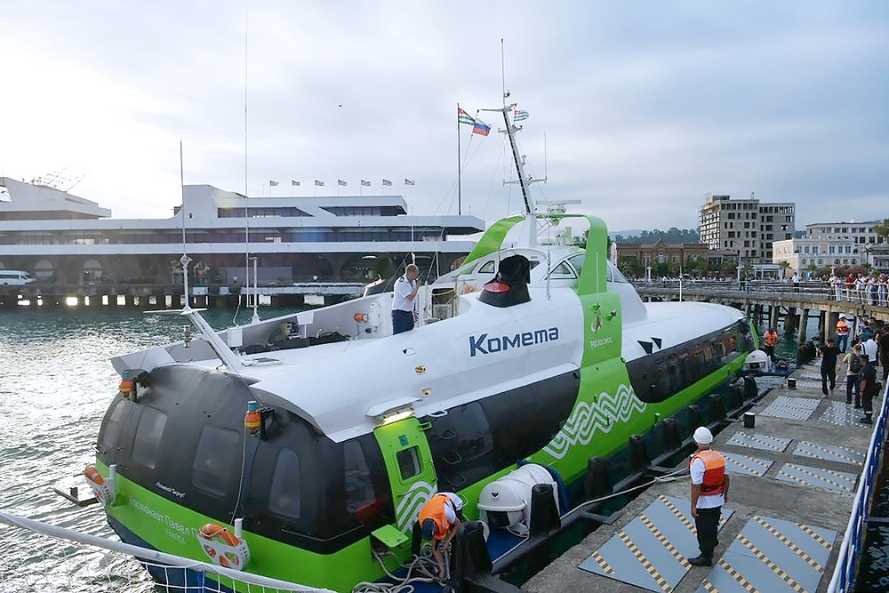 Между Сочи и Сухумом начнёт работу морское сообщение Между Сочи и Сухумом начнёт работу морское сообщение