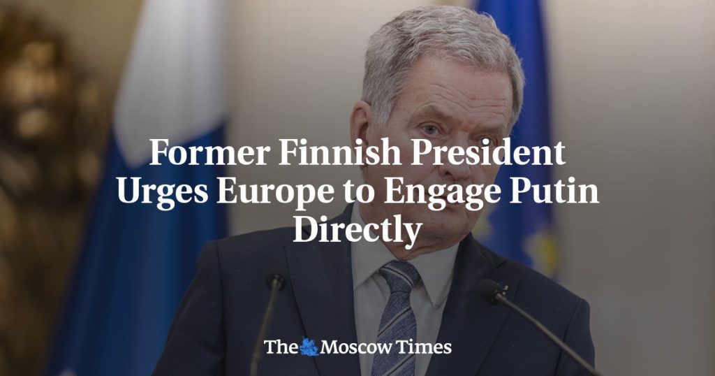 Бывший президент Финляндии призывает Европу к прямому диалогу с Путиным