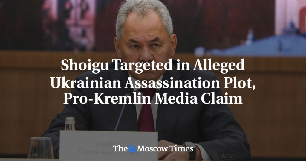Шойгу стал целью предполагаемого покушения Украины, утверждают прокремлевские СМИ