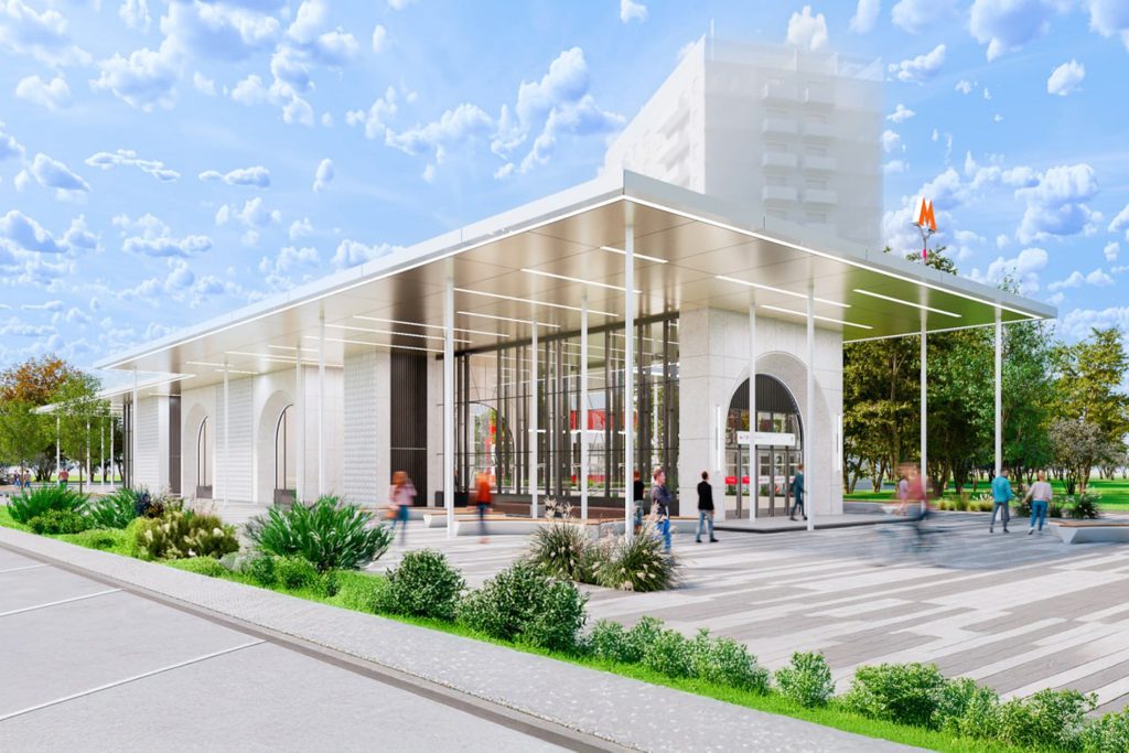 Мэр Москвы рассказал, какой будет станция “Кленовый бульвар” Мэр Москвы рассказал, какой будет станция “Кленовый бульвар”