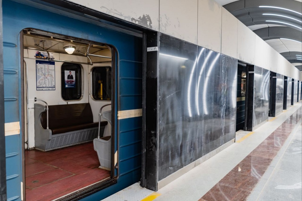 По новой линии петербургского метрополитена прошел первый тестовый поезд По новой линии петербургского метрополитена прошел первый тестовый поезд