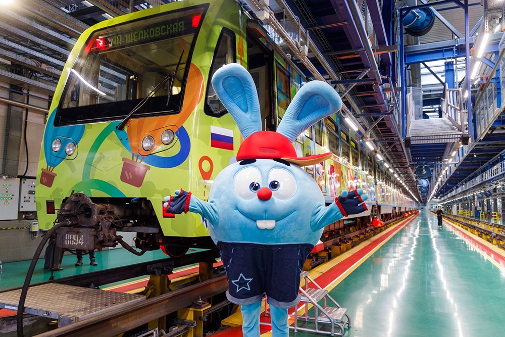 В столичном метро запустили поезд с Фиксиками В столичном метро запустили поезд с Фиксиками