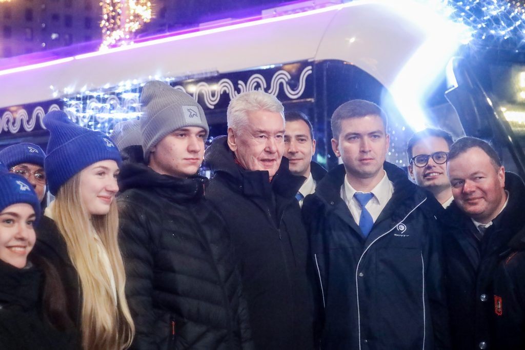 Собянин: Спустя 30 лет трамвайный маршрут № 5 вернулся на Трифоновскую улицу