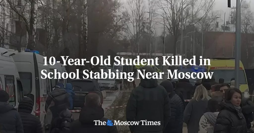 Ученик 10 лет погиб в результате нападения с ножом в школе под Москвой